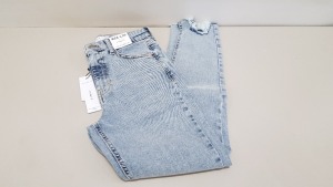 13 X BRAND NEW TOPSHOP LIGHT BLUE JAMIE DENIM JEANS UK SIZE 8 RRP £42.00