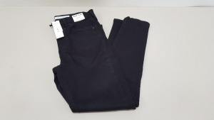 10 X BRAND NEW TOPSHOP JAMIE BLACK DENIM JEANS UK SIZE 10 RRP £40.00