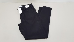 10 X BRAND NEW TOPSHOP JAMIE BLACK DENIM JEANS UK SIZE 14 RRP £40.00