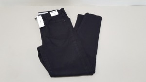 10 X BRAND NEW TOPSHOP JAMIE BLACK DENIM JEANS UK SIZE 10 RRP £40.00