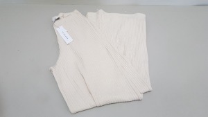 24 X BRAND NEW TOPSHOP CREAM PYJAMA PANTS SIZE SMALL AND EXTRA SMALL