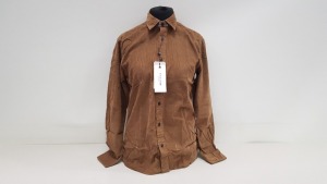 20 X BRAND NEW SELECTED HOMME BREEN CORDROY BUTTONED SHIRT IN VARIOUS SIZES RRP £48.00