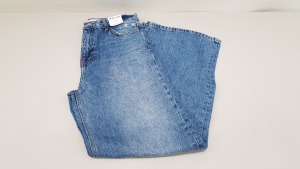 11 X BRAND NEW TOPSHOP WIDE FIT DENIM JEANS UK SIZE 12 RRP £46.00