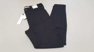 12 X BRAND NEW TOPSHOP BLACK JAMIE DENI M JEANS UK SIZE 10 RRP £40.00