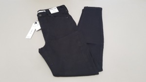 13 X BRAND NEW TOPSHOP BLACK JAMIE DENI M JEANS UK SIZE 10 RRP £40.00