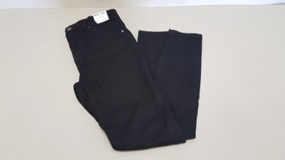 11 X BRAND NEW TOPSHOP LEIGH BLACK DENIM JEANS UK SIZE 14 RRP £38.00