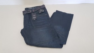 20 X BRAND NEW F&F STRAIGHT CUT JEANS SIZE 36/32 AND 38/32 RRP £22.00
