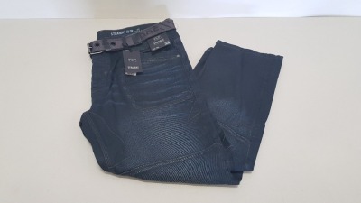 20 X BRAND NEW F&F STRAIGHT CUT JEANS SIZE 34/32 AND 34/30 RRP £22.00