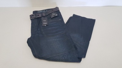 20 X BRAND NEW F&F STRAIGHT CUT JEANS SIZE 40/32 AND 44/34 RRP £22.00