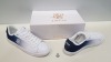 11 X BRAND NEW SIKSLILK TRAINERS IE CALIFORNIA FADE IN NAVY & WHITE UK SIZE 9