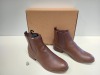 15 X BRAND NEW DOROTHY PERKINS TAN ANKLED BOOTS SIZE 7 AND 8
