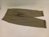 24 X BRAND NEW TOPSHOP KHAKI CUFFED PANTS SIZE 12 RRP £36.00