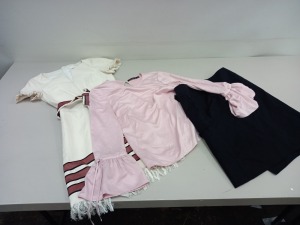 APPROX 30 X KAREN MILLEN FACTORY APPROVAL SAMPLES IE PANTS, DRESSES, BLOUSES TOPS ETC IN 3 BOXES