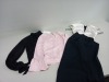 APPROX 30 X KAREN MILLEN FACTORY APPROVAL SAMPLES IE PANTS, DRESSES, BLOUSES TOPS ETC IN 3 BOXES