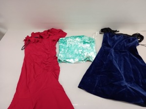 APPROX 30 X KAREN MILLEN FACTORY APPROVAL SAMPLES IE PANTS, DRESSES, BLOUSES TOPS ETC IN 2 BOXES