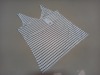 20 X BRAND NEW WAREHOUSE CLOTHING LINEN STRIPED V NECK T SHIRTS IN VARIOUS SIZES RRP £18.00