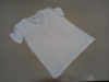 40 X BRAND NEW WAREHOUSE CLOTHING WHITE LINEN V NECK T SHIRTS SIZE 10 RRP £16.00
