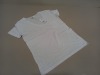 50 X BRAND NEW WAREHOUSE CLOTHING WHITE LINEN V NECK T SHIRT UK SIZE 10