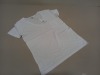 45 X BRAND NEW WAREHOUSE CLOTHING WHITE LINEN V NECK T SHIRT UK SIZE 14