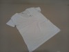 40 X BRAND NEW WAREHOUSE CLOTHING WHITE LINEN V NECK T SHIRT UK SIZE 10