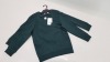 90 X BRAND NEW F&F COTTON RICH GREEN SWEATSHIRT AGE 6-7YEARS IN 3 BOXES