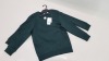 90 X BRAND NEW F&F COTTON RICH GREEN SWEATSHIRT AGE 6-7 YEARS IN 3 BOXES
