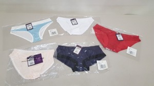 50 X BRAND NEW LORNA DREW LINGERIE BRIEFS IN VARIOUS STYLES AND SIZES IE CATHERINE BRIEFS AND AMY BRIEFS IN VARIOUS COLOURS AND SIZES