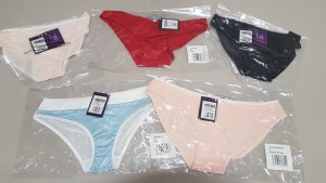 50 X BRAND NEW LORNA DREW LINGERIE BRIEFS IN VARIOUS STYLES AND SIZES IE COTTON ROSE BRIEFS, AMY BRIEFS AND ALEXA BRIEFS IN VARIOUS COLOURS AND SIZES