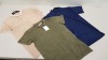 50 PIECE MIXED CLOTHING LOT CONTAINING KIOMI DIRTY STYLED KHAKI COAT, FAITHFUL NAVY POLO SHIRTS AND KIOMI NUDE BROWN POLO SHIRTS