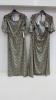 30 X BRAND NEW TOPSHOP LONG FLORAL DETAILED DRESSES UK SIZE 12, 14 AND 16