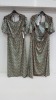 30 X BRAND NEW TOPSHOP LONG FLORAL DETAILED DRESSES UK SIZE 12, 14 AND 16