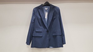 10 X BRAND NEW TOPSHOP NAVY BUTONED BLAZERS UK SIZE 8, 10 AND 14