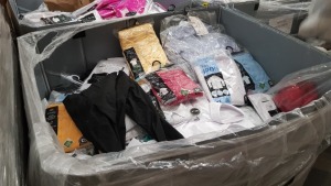 FULL PALLET CONTAINING VARIOUS ITEMS OF SCHOOL CLOTHING IE 5 PACK BOYS SHORT SLEEVED SHIRTS, 2 PACK BOYS SHORT SLEEVED SHIRTS, SUPER SOFT TIGHTS, 2 PACK RED POLO SHIRTS, COTTON RICH RED CARDIGANS, 2 PACK YELLOW POLO SHIRTS, 2 PACK GIRLS LONG SLEEVED SHIRT