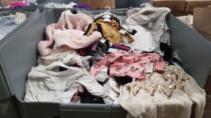 FULL PALLET CONTAINING VARIOUS ITEMS CLOTHING IE 5 PACK MENS SOCKS, 5 PACK BABY BODYSUITS, 3 PACK KIDS LONG SLEEVED TOPS, 4 PACK COTTON BRIEFS, PYJAMA SETS, KIDS SOCKS AND PYJAMA PANTS ETC