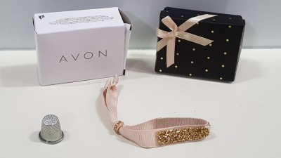 224 X BRAND NEW AVON GOLD CASSIE BRACELET