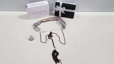 132 X BRAND NEW AVON ELETHIA COVETED MULTI LAYER CHOKER