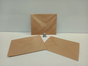4000 X BRAND NEW H&M GOLD ENVELOPES IN 2 BOXES
