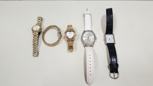 5 X VARIOUS WATCHES IE TIMEX, FREEDOM, PULSAR ETC