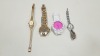 4 X VARIOUS WATCHES IE SEKONDA, ELLESSE, IDENTITY LONDON ETC