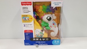 21 X BRAND NEW FISHER PRICE COLOUR CHAMELEON AUDIO IS CHINESE TO TEACH ENGLISH NUMBERS IN 20 BOXES AND 1 LOOSE