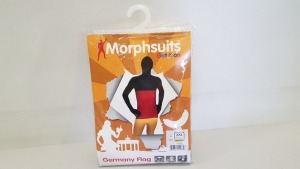 20 X BRAND NEW GERMANY FLAG MORPHSUITS SIZE XXL