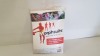 20 X BRAND NEW SPAIN FLAG MORPHSUITS SIZE XXL AND M