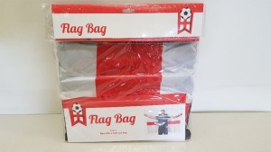 144 X ENGLAND FLAG BAGS IN 6 BOXES