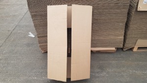 APPROX 80 X FLATPACK CARDBOARD BOXES ON ONE PALLET (ASSMEBLED BOX SIZE 980 x 600 x 250 MM)