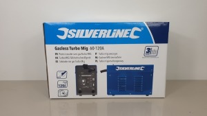 BRAND NEW SILVERLINE GASLESS TURBO MIG 60 - 120A