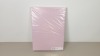 26 X BRAND NEW JD WILLIAMS PINK SINGLE DEEP FITTED BED SHEETS IN 2 BOXES