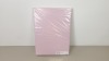 26 X BRAND NEW JD WILLIAMS PINK SINGLE DEEP FITTED BED SHEETS IN 2 BOXES