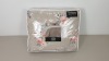 6 X BRAND NEW DREAMS & DRAPES PENELOPE FLOWER PRINTED REVERSIBLE BED SPREADS IN CORAL 2 BOXES W.