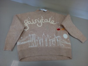 10 X BRAND NEW TOPSHOP FAIRYTALE JUMPER SIZE SMALL RRP £39.00 (TOTAL RRP £390.00)