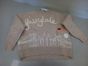 10 X BRAND NEW TOPSHOP FAIRYTALE JUMPER SIZE SMALL RRP £39.00 (TOTAL RRP £390.00)